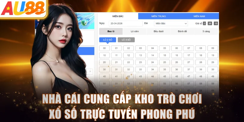 Nhà cái cung cấp kho trò chơi xổ số trực tuyến phong phú